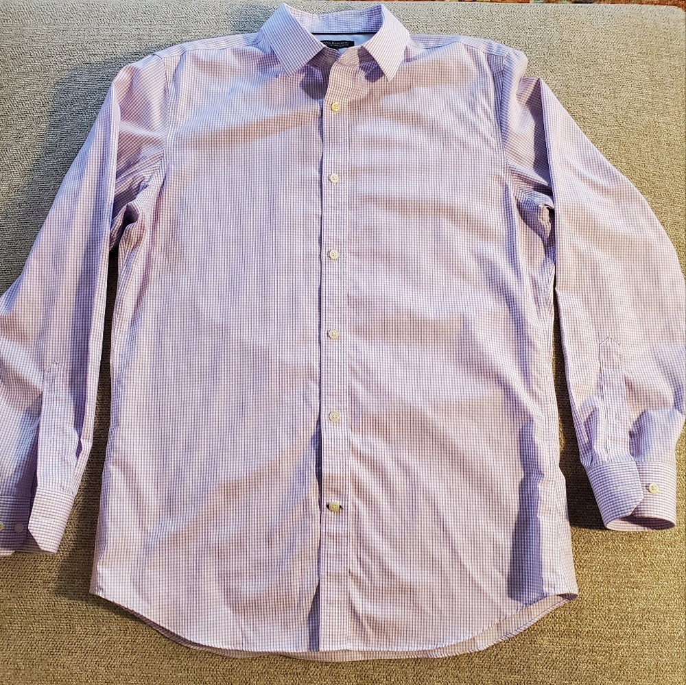 Men's Banana Republic Non-Iron Tailored Slim Fit Dress Shirt sz - L